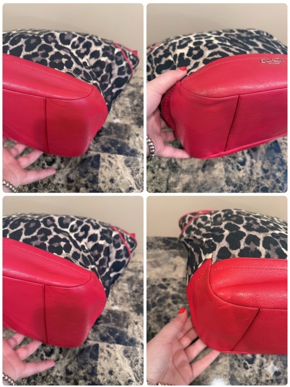 ❌SOLD❌ Coach Ocelot Print Tote & Matching Wallet/Wristlet Set - Picture 6 of 16